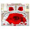 3D Queen King Size Bed Quilt/Duvet Sheet Cover Cotton reactive printing 4pcs  25 - Mega Save Wholesale & Retail
