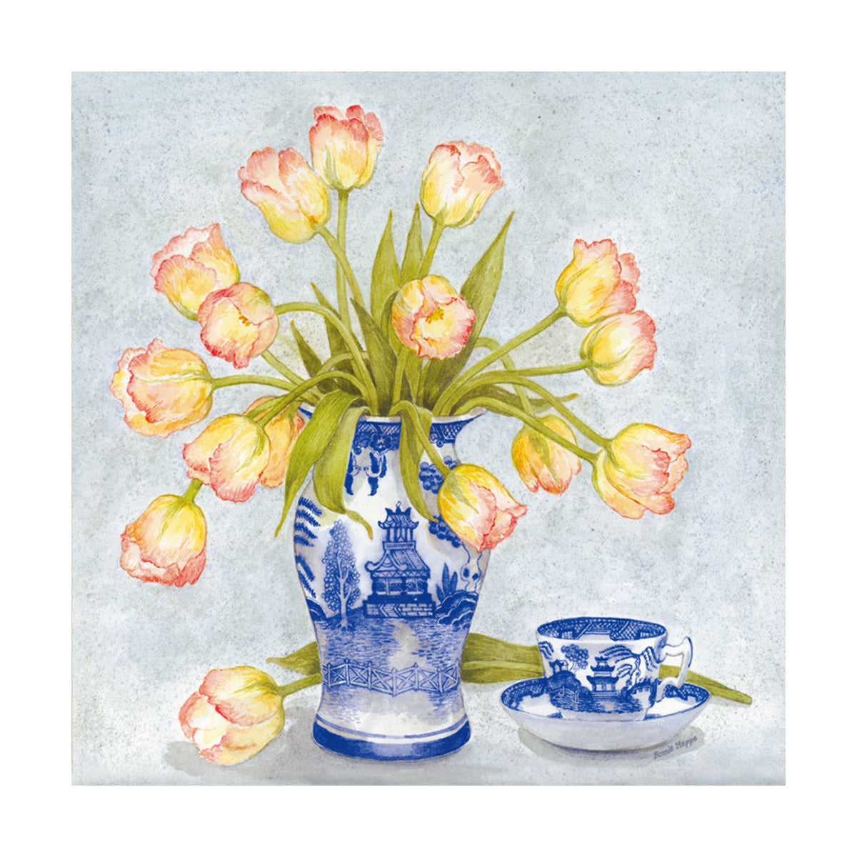 countryside style flower wall painting decoration painting scenery hang painting without frame cotton for painting wall painting   04 - Mega Save Wholesale & Retail - 1