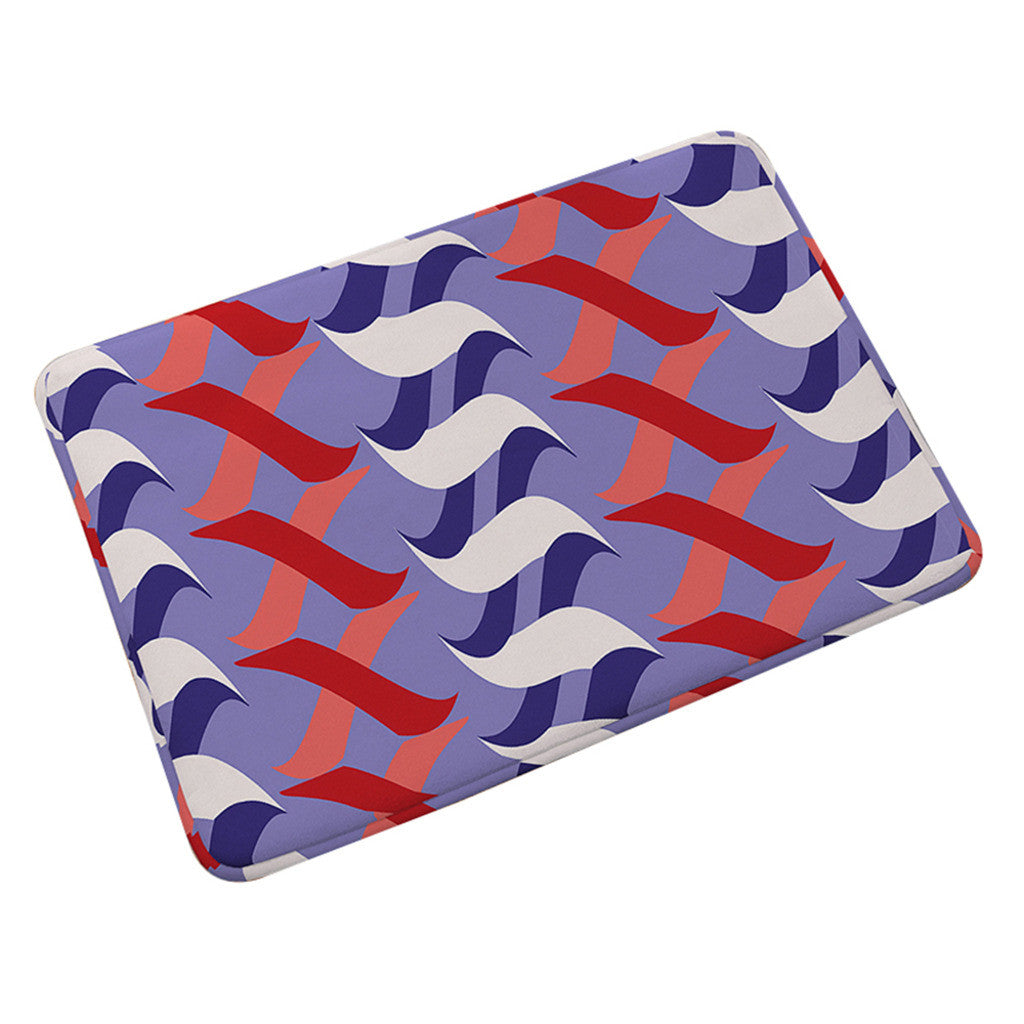 Flannel Carpet Non-slip Door Foot Mat   059 - Mega Save Wholesale & Retail