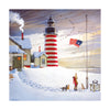 decoration painting bulk simple lighthouse American small town without frame cotton for painting wall painting 05 - Mega Save Wholesale & Retail - 1