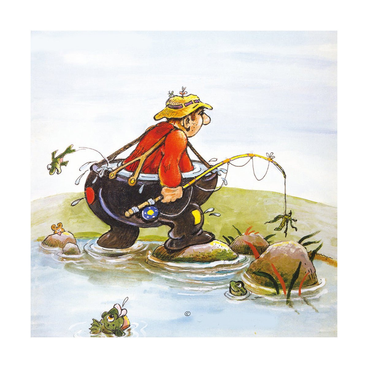 abstract cartoon scenery wall painting decoration printing hang painting children's room without frame   05 - Mega Save Wholesale & Retail - 1