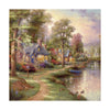 European and American scenery Thomas cattle decoration painting bulk villa hang painting hotel oil painting    06 - Mega Save Wholesale & Retail - 1