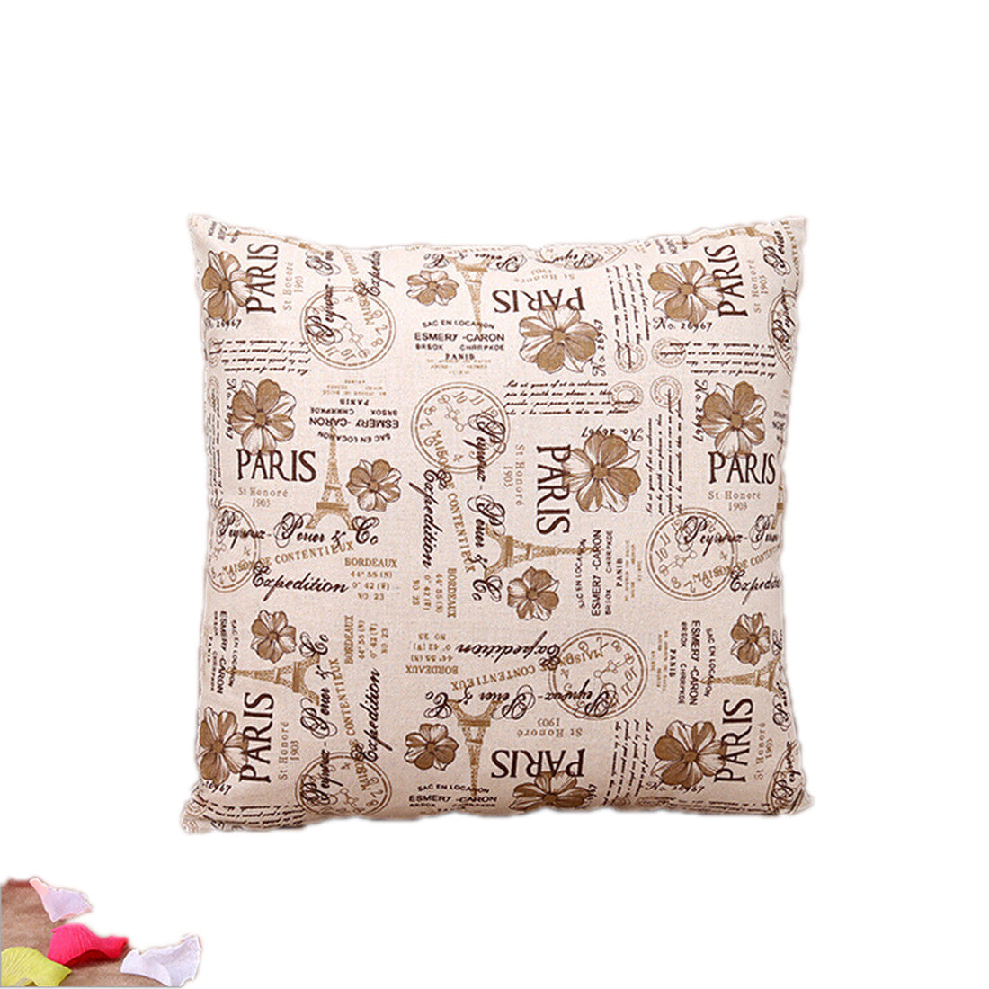 Linen Decorative Throw Pillow case Cushion Cover  07 - Mega Save Wholesale & Retail