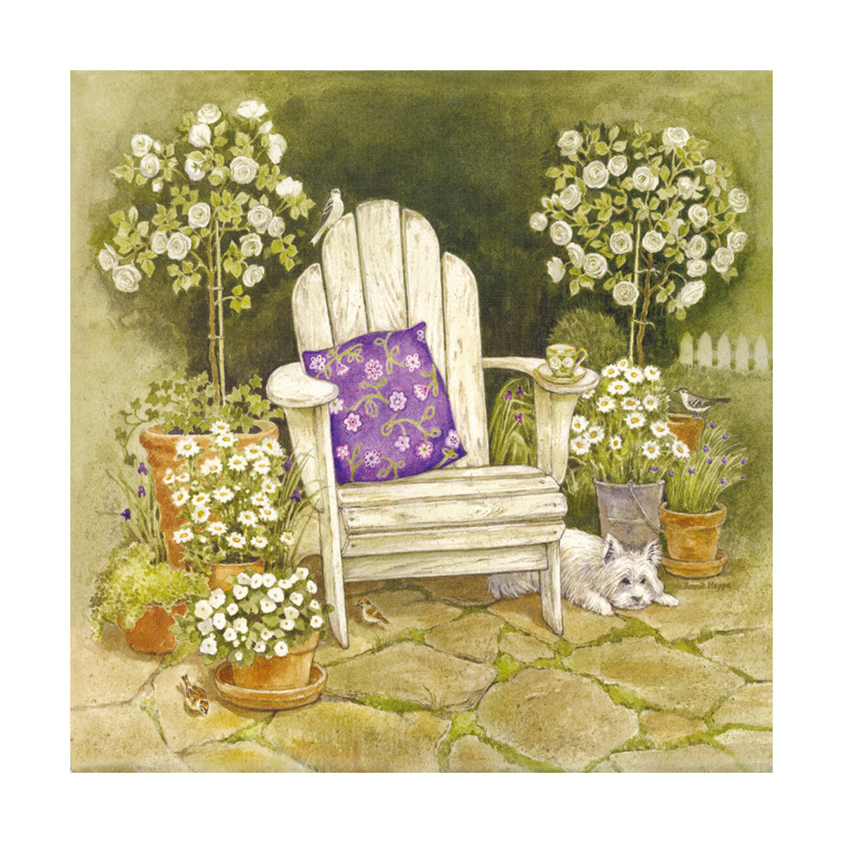 countryside style flower wall painting decoration painting scenery hang painting without frame cotton for painting wall painting   09 - Mega Save Wholesale & Retail - 1