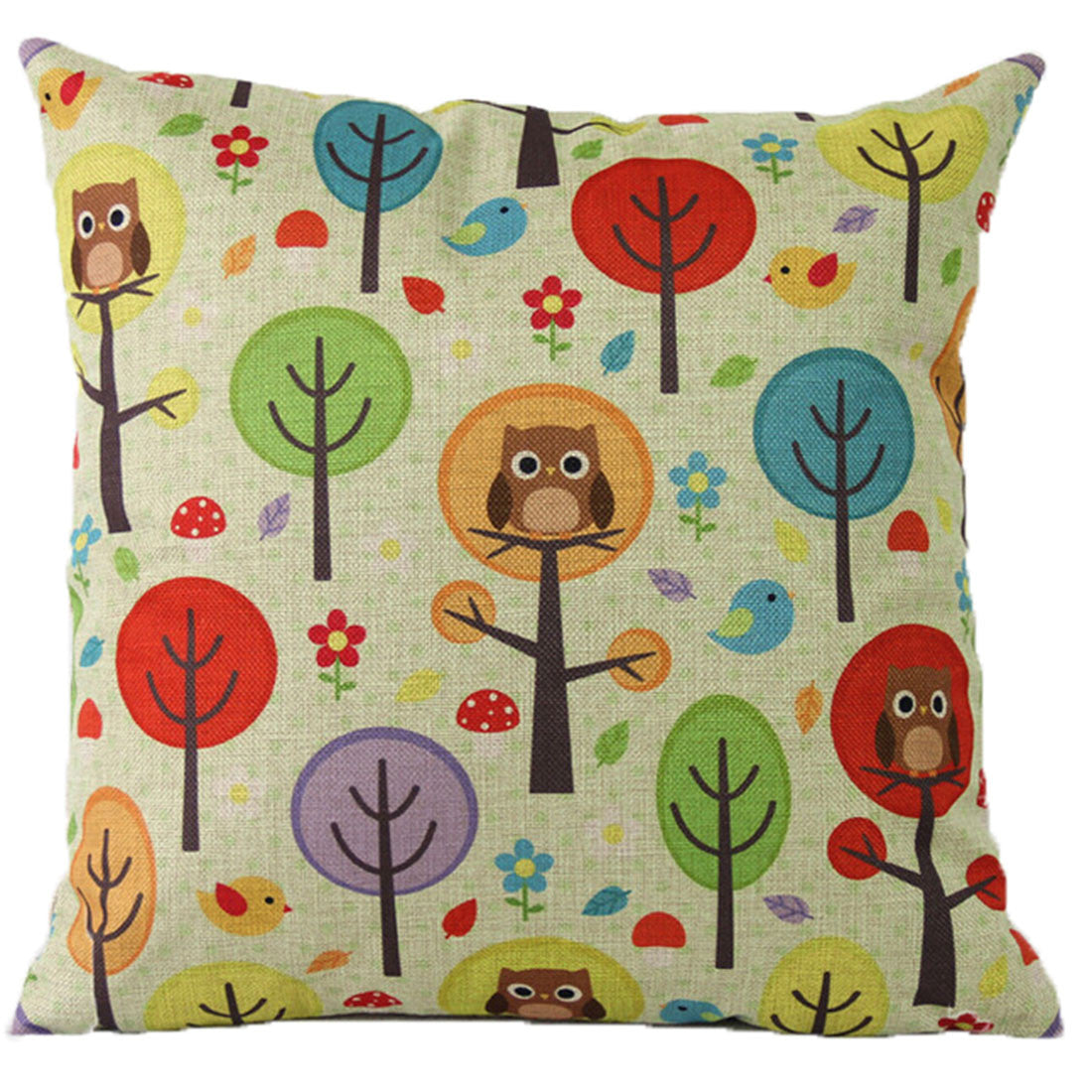 Linen Decorative Throw Pillow case Cushion Cover  108 - Mega Save Wholesale & Retail