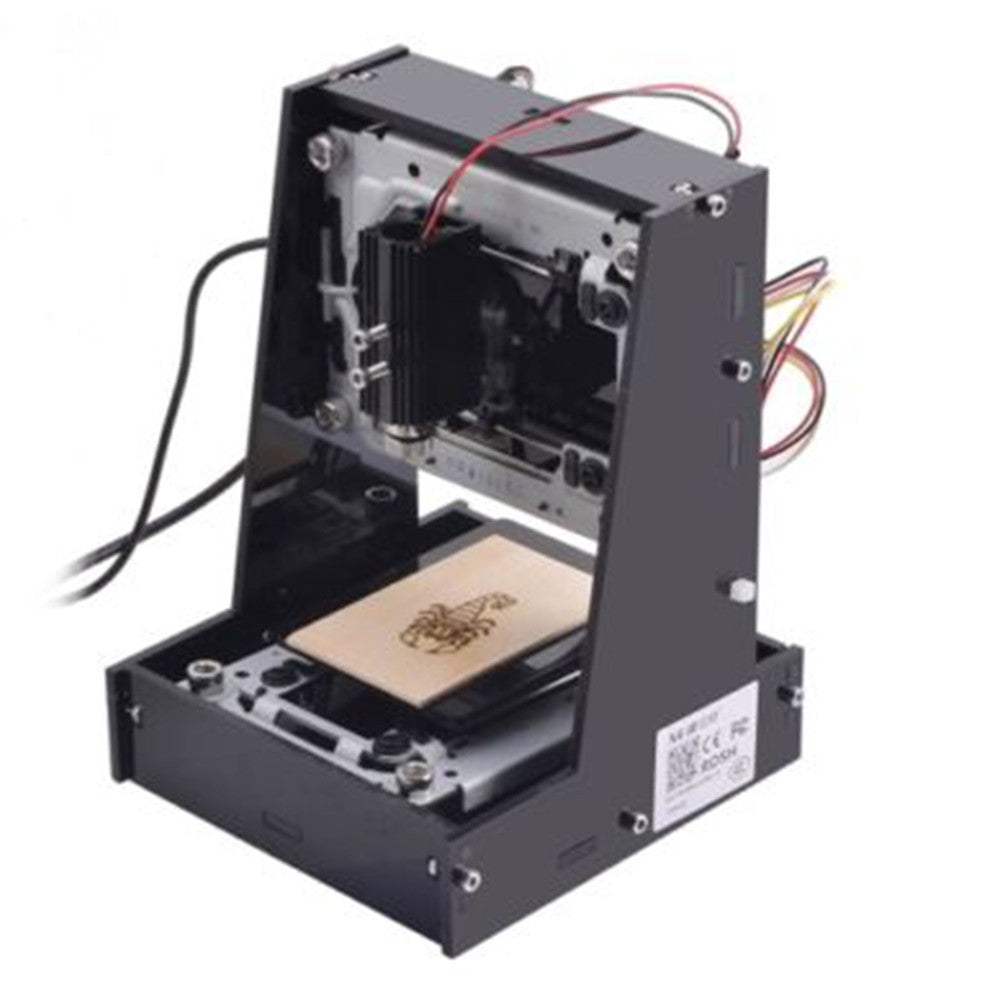 300MW USB DIY Laser Engraver Cutter & CNC Printer in elevated Compact Black Design - Mega Save Wholesale & Retail