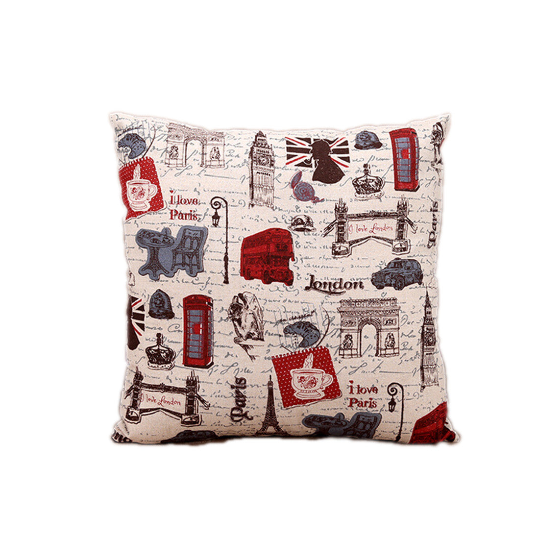 Linen Decorative Throw Pillow case Cushion Cover  10 - Mega Save Wholesale & Retail