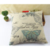 British Printed cotton  pillow cover cushion cover  10 - Mega Save Wholesale & Retail