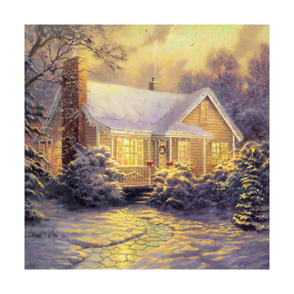 European and American scenery Thomas cattle decoration painting bulk villa hang painting hotel oil painting    10 - Mega Save Wholesale & Retail - 1