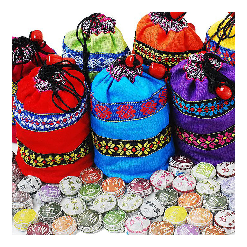 10 Flavors 50pcs Puer Tea Small Mini Chinese Tea 250g - Mega Save Wholesale & Retail