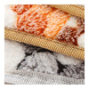 Thick Coral Fleece Ground Floor Foot Door Mat white chrysanthemum - Mega Save Wholesale & Retail - 2