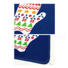 Christmas Series Ground Floor Foot Door Mat Carpet blue gloves - Mega Save Wholesale & Retail - 2