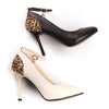 Rhinestone Decoration Pointed Buckle Thin High Heel Women Shoes  black - Mega Save Wholesale & Retail - 2