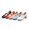 Round Last Work Thin Shoes  white - Mega Save Wholesale & Retail - 2