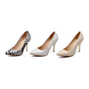 Women Shoes Pointed High Heel Thin Shoes  white - Mega Save Wholesale & Retail - 3