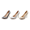 Women Shoes Pointed High Heel Thin Shoes  black - Mega Save Wholesale & Retail - 3