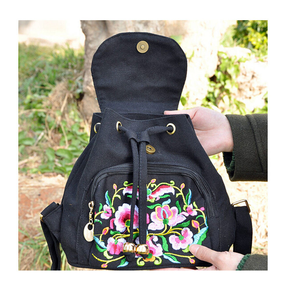 New Yunnan Fashionable Embroidery Bag Stylish Featured Shoulders Bag Fashionable Woman's Bag Bulk 93012   coffee - Mega Save Wholesale & Retail - 2