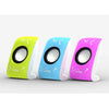 USB2.0 Mini 3D Stereo Surround Sound USB Sound Speakers(1 Pair) Pink - Mega Save Wholesale & Retail - 5