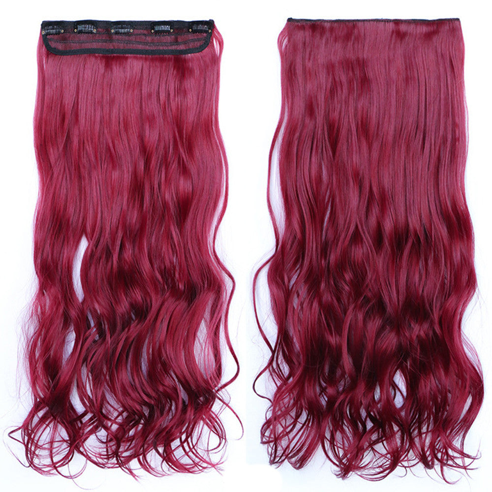 120g One Piece 5 Cards Hair Extension Wig     118C