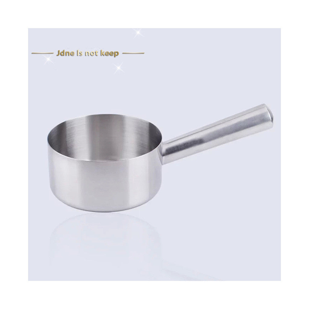 Spot stainless steel long-handled spoon thickened water bailer kitchen spoon thick shatterproof household water shell water scoop 2600ml - Mega Save Wholesale & Retail - 1