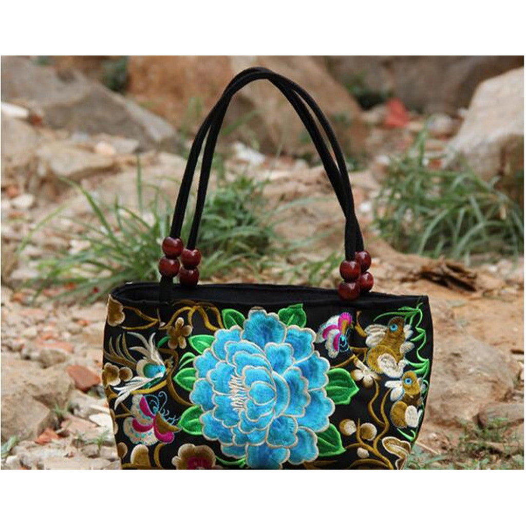 Original Chinese National Style Yunnan Featured Embroidery Small Bag Handbag Woman's Bag  1 - Mega Save Wholesale & Retail - 11