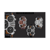 Multi Time-Zone Stainless Steel Quartz Wrist Watch - Mega Save Wholesale & Retail - 3