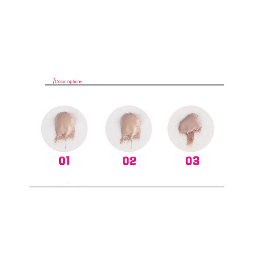 Korean Powdery BB Concealer Foundation Make-up Snake Venom Immaculate Naked BB Foundation Make-up Quality Goods   1201#3 - Mega Save Wholesale & Retail - 1