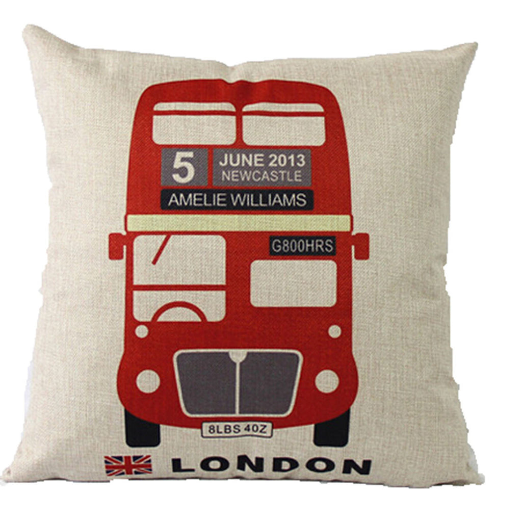 Linen Decorative Throw Pillow case Cushion Cover  122 - Mega Save Wholesale & Retail