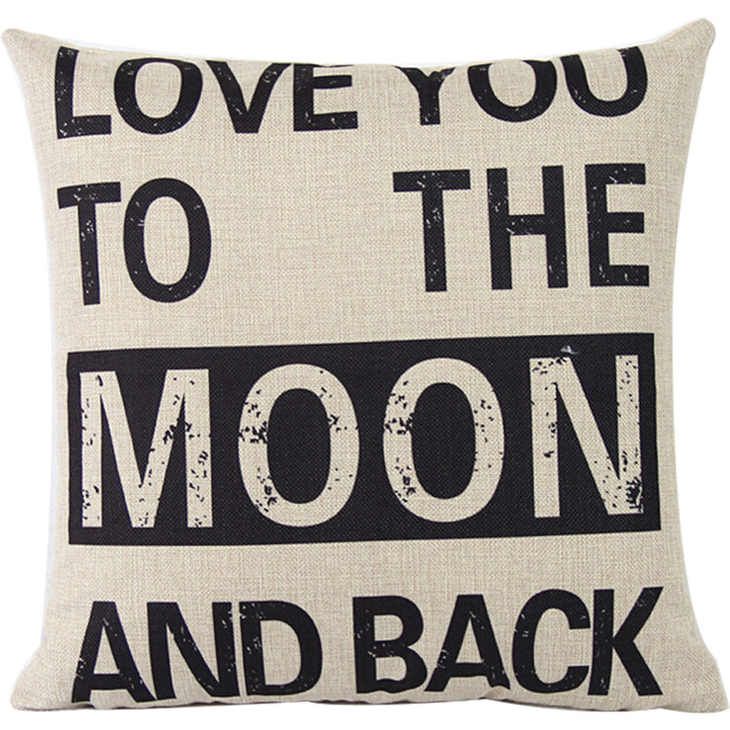 Linen Decorative Throw Pillow case Cushion Cover  125 - Mega Save Wholesale & Retail