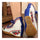 Old Beijing Cloth Embroidered Shoes Flax   blue
