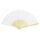Folding Fan Paper Fan Hand Painted Plain Color Fan