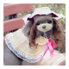 Dog Pet Clothes Cloak Wig Hat Suit