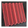 Red Piglet Pig Plastic Floor Board Dung Mesh 70x70
