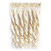 24" 60cm Long Colorful Straight Hair  5 Clips hair extenstion Curly Solid Color