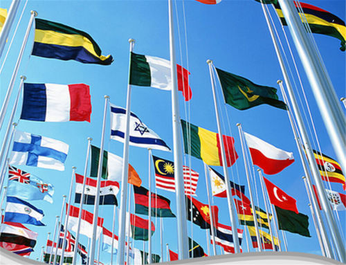 90 * 150 Cm Flag Various Countries In The World Polyester Banner Flag