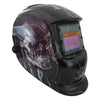 Automático Soldadura Lentes en Elegante Terminator Estilo Skull Diseño Gráfico &