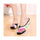Summer Old Beijing Cloth Shoes Embroidered Shoes Slipsole Middle Heel Woman Nati