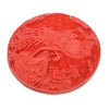 Carved Lacquerware Small Jewelry Box