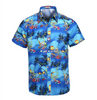 New LARGE SIZE Men Aloha Shirt Cruise Tropical Luau Beach Hawaiian Party Summer