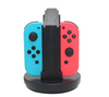 Puerto de Carga Soporte Station Cargador para Nintendo Interruptor 4 Joy-Con
