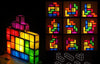 Kids Play Toy LED Light 3D Tetris Puzzle Light