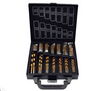 99Ps Titanium Coated HSS Steel Drill Bit Set with carrying case