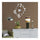 Digit Mirror Wall Clock Sticking   silver