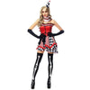 Game Uniform  Woman Refinement Costume Clown Halloween Stage