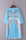 Blue Angel Wings Relaxed Open Cardigan Cover Up Kimono Cape