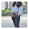 New Original Design Cosmetic Bag Woman's Bag High Volume Waist Bag    copper cra