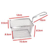 Small Fried Food Basket Stainless Steel K square big