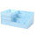 Drawer Type Organizer Comestics Sotrage Box   3127 L blue