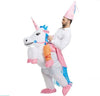 Gonflable Licorne Déguisement Adulte Ride Nouveauté Costume Ventilateur Unité