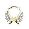 Tendance Collier Zircone Vintage Mandarin Canard Forme Mode Été Essenti